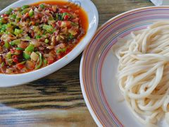 -歹歹的加个面过油肉拌面