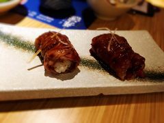 生牛肉火炙寿司-舞漁日料美人胶原锅(陆家嘴中心店)