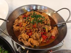 干锅鱼杂-翠清酒家(万丰路店)