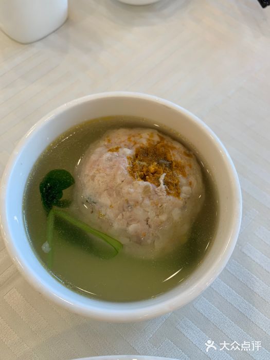 怡园饭店-餐厅(四望亭店)蟹粉狮子头图片