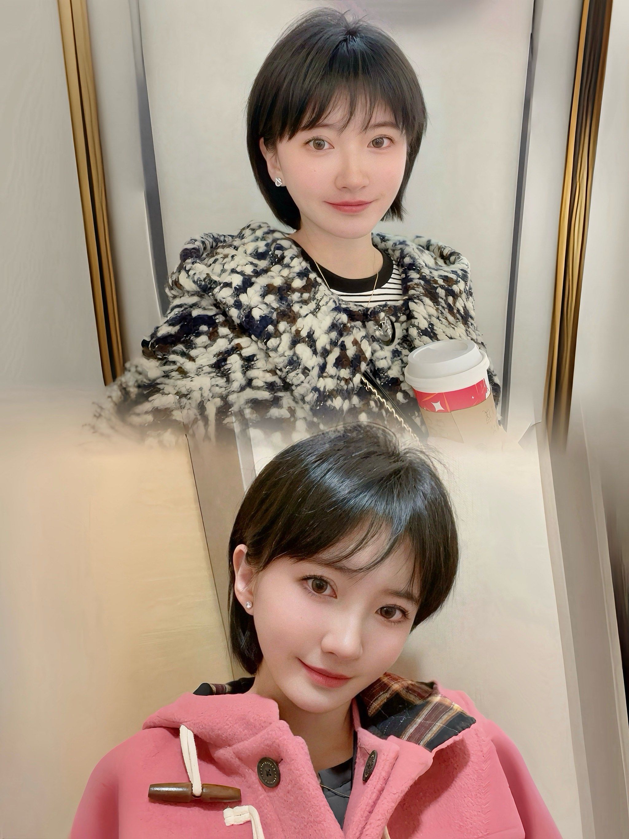 小个子女生的短发形象现在的你是长发还是短发呢?