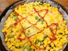 料理烤芝士玉米粒-老东镇啤酒屋海鲜加工·蒸汽海鲜·海鲜烧烤(台东店)