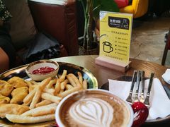 薯条鸡块-咖法森林·咖啡  酒吧(天河店)