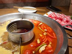 鸳鸯锅底-佬土鹅肠火锅(解放路店)