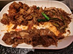脆皮鸡排铁板鱿鱼菲力牛排-火地铁板烧(昆山万象汇店)