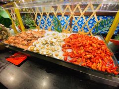 自助取餐区-四海一家自助餐(益田假日广场店)