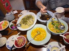 杂菌手工豆腐-涌觅名灶·本地海鲜宁波菜(财富广场店)