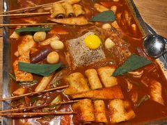 鱼饼火山炒年糕-包装马车·韩国料理·포장마차