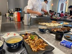 自助取餐区-和风铁板料理(山姆会员店)