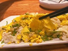 茉莉花炒鸡蛋-云海肴·汽锅鸡·云南菜(广安门天虹店)