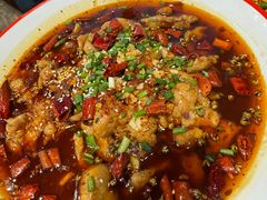 水煮肉片-娄三少·老北京春饼烤鸭家常菜(富力又一城店)