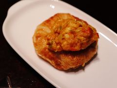 清炒蟹粉黄油酥饼-杭州西子湖四季酒店·金沙厅