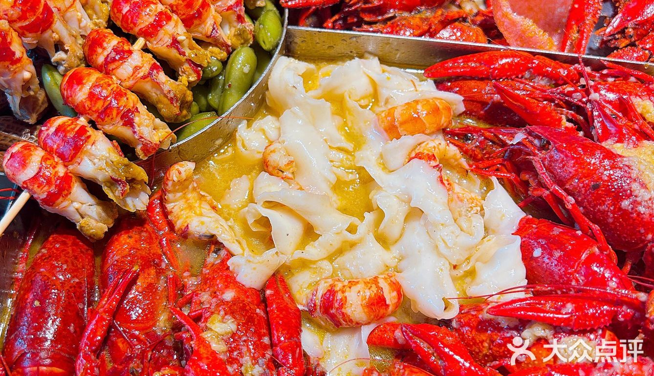 苏州也有龙虾🦞串串和龙虾🦞包子啦！