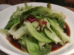 豉汁生菜-费大厨辣椒炒肉(万家丽一店)
