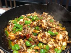 青椒紫苏味牛蛙-餐酷哈雷餐厅(通程广场店)
