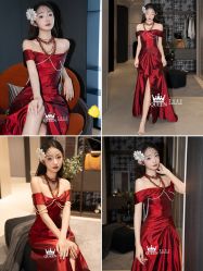 点击看大图 -艾拉·女王婚纱礼服馆