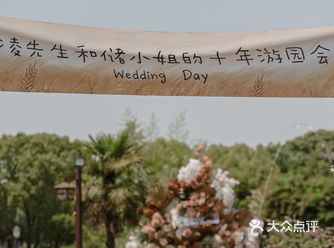 凌先生和储小姐的游园会婚礼 婚礼顺利举行完毕了