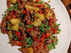 小炒牛肉-绿茶餐厅(成都大悦城店)