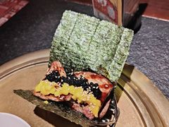 和牛鹅肝手卷-炉石六本目·冰鲜和牛炭火烤肉·寿喜烧店(梅江店)
