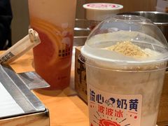流心奶黄波波冰-喜茶(佛山顺德大良东乐路店)