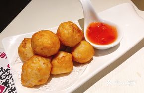 Cherry Fried Squid Balls