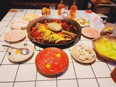 红油锅底-歪火锅(宝光寺店)