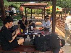 -尚庄度假村·庭台树下·户外烧烤·团建CS·轰趴营地(上庄水库店)