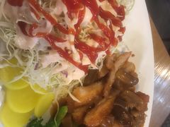 香炸猪排配色拉-富乐满韩国正宗炸鸡韩国料理(虹泉路店)