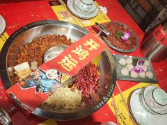手工虾滑-谭鸭血老火锅(娄星区长青街店)