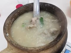 -长城砂煲田鸡粥