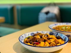 松子牛肉炒年糕-兔爸私家小厨(新北万达店)