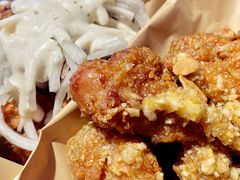 炸鸡翅一半一半-富乐满韩国正宗炸鸡韩国料理(虹泉路店)