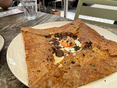 鸡蛋蘑菇熏肉荞麦可丽饼-RAC BAR(安福路店)