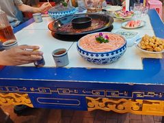 -爱你您·自家鱼塘·活水喷泉鱼火锅(八里店)