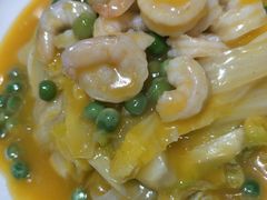 -东来菜馆•手抓海鲜家常菜•海鲜锅贴(鸽子窝店)
