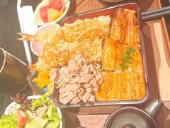 天妇罗鳗鱼肥牛饭-玄白·炭烤活鳗(上海首店)