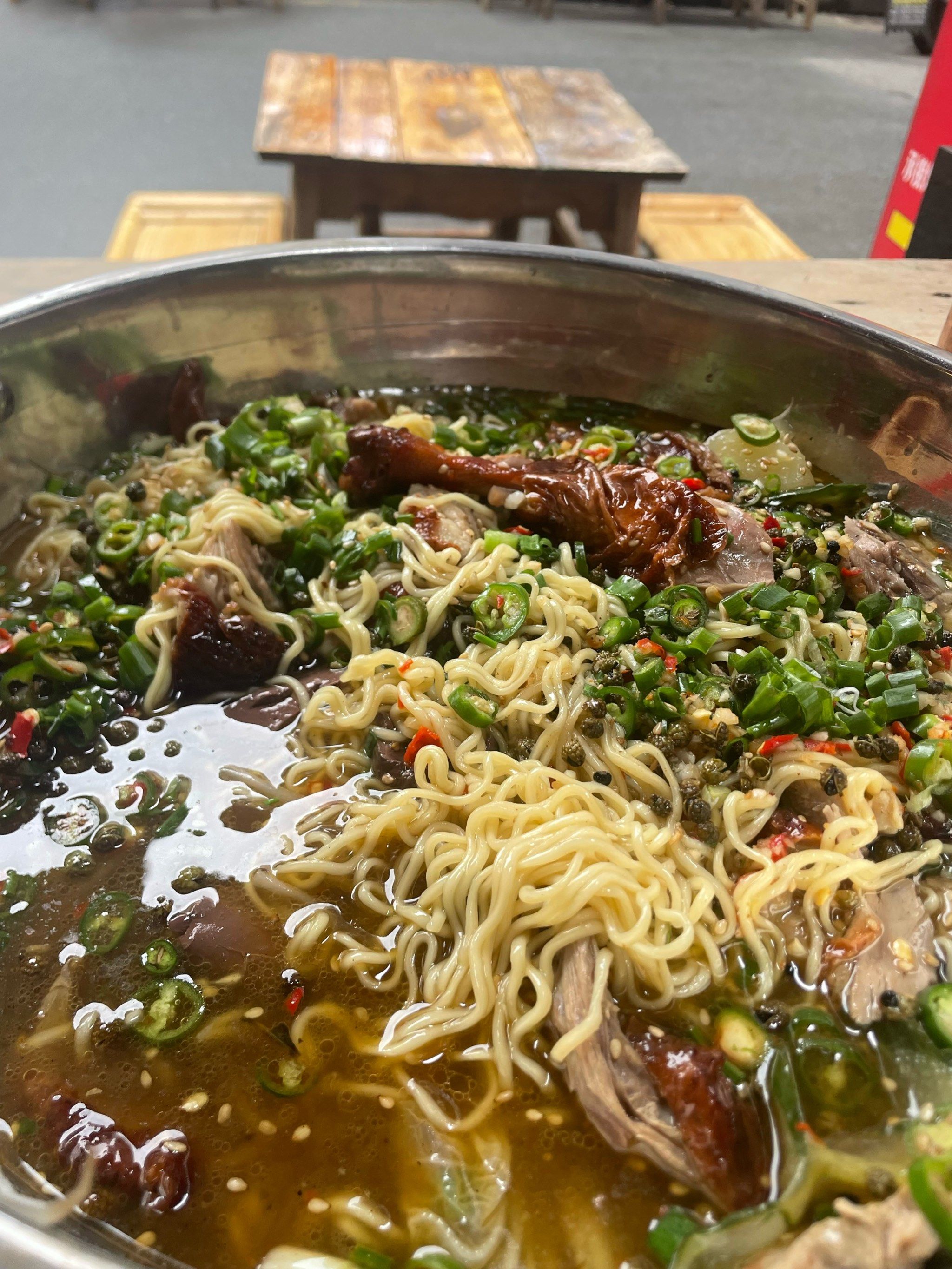 藤椒味冒菜种草了