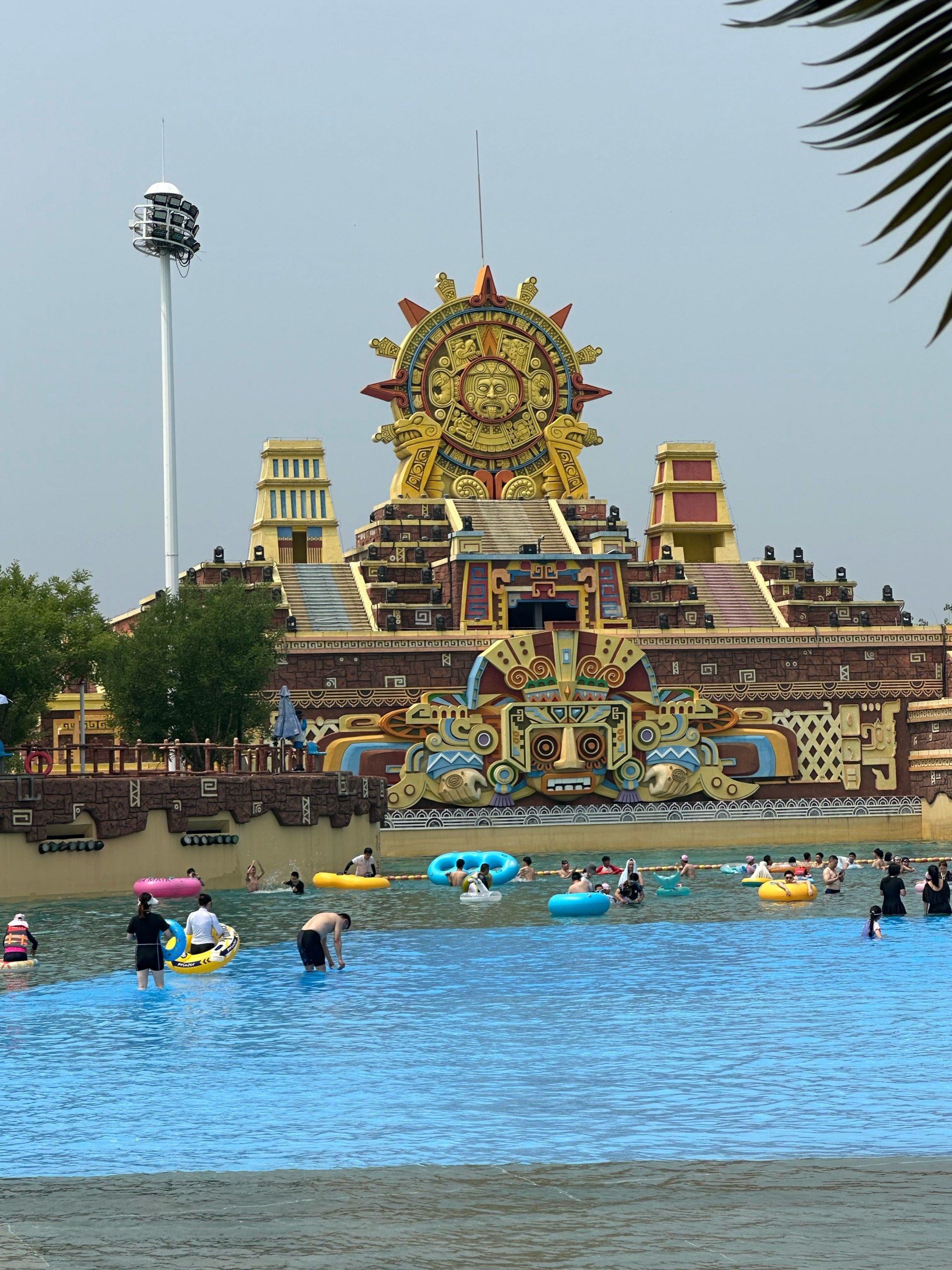 天津玛雅水乐园,建议上午去