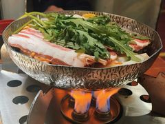 迷你寿喜锅配乌冬面-鳗鱼家·深夜食堂(军博店)