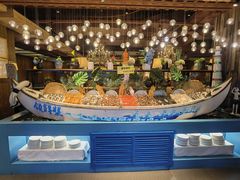 自助取餐区-领鲜活海鲜榴莲自助火锅(东门店)