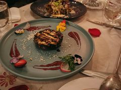 芝士培根芦笋焗波多黎各菌-花·fleur古董西餐厅(西城夜未央店)