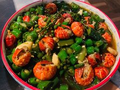 藤椒BoBo虾-探鱼·鲜青椒爽麻烤鱼(银泰城店)