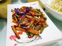 茄子豆角-蓝田印象