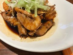 秘制油爆虾-妈妈菜舟山海鲜(定海古城店)