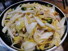 天鹅蛋炒白菜-金谷园饺子·烧烤·家宴(人大总店)