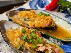 黄油蒜香焗青口贝-阿吾罗日本料理(K11艺术中心店)