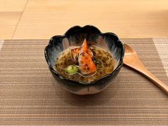 车虾胡麻豆腐-焘