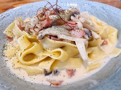 蘑菇汁培根宽扁意面-A30 BISTRO