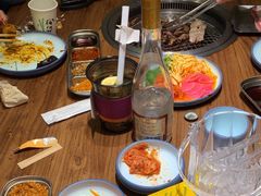 -明洞阿姨·韩式酱蟹烤肉·创意料理(三元桥店)