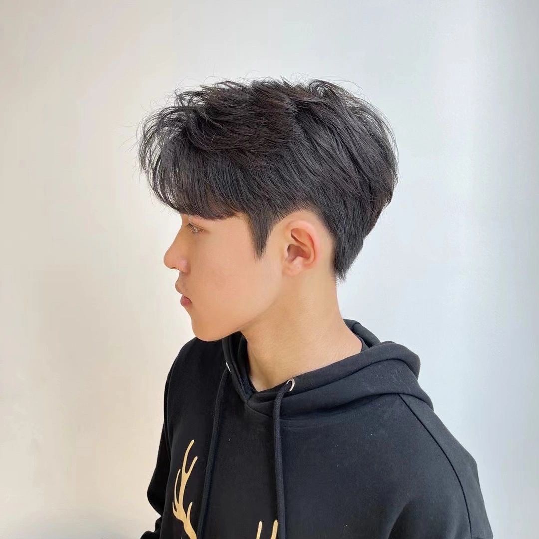 男士纹理烫#韩系男生发型推荐 #男生韩式